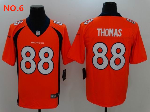 Men's Denver Broncos #88 Demaryius Thomas Jersey NO.6 ;